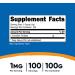Nutricost L-Carnitine Tartrate Powder - 100g (1g per Serving, 100 Servings) - Buy Online on GoSupps.com