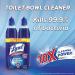 Lysol Toilet Bowl Cleaner Power For Cleaning and Disinfecting Stain Removal 10x cleaning actions 1420ml Pack of 2 (2 x 710ml) - Buy Online on GoSupps.com