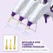 MONVICT 60/100W Dual Temp Hot Glue Gun Kit with Base Stand, 15 Glue Sticks, 3 Finger Protectors - Heavy Duty Melt Gun for Quick Repairs, DIY, Art & Crafts - Buy Online on GoSupps.com