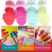Saviland 20 Colors Acrylic Powder Set - Summer Series Nail Kit for Professional Acrylic Nails - Rainbow Polymer Powder for Extension and Carving - B-Chocolate and Rainbow - Buy Online on GoSupps.com