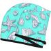 Hair Towel Wrap - Quick-Drying Towel Turban with Button | Seashell & Starfish Design - Buy Online on GoSupps.com