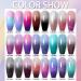 Colour Changing Gel Nail Polish Gel Nail Polish with Thermal Temperature Color Changing Diamond Glitter Reflective Nail Polish Long Lasting Glossy for DIY Nail Art Manicure at Home Salon (07#) - Buy Online on GoSupps.com