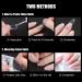 Sularpek Nail Tips - 500 Clear Fake Nails for Acrylic Art | 10 Sizes Transparent Toenails for Women DIY Nail Design - Buy Online on GoSupps.com