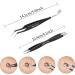 Melliex Tick Pliers Set | Stainless Steel Tick Remover & Tweezers for Pets | Tick Hooks & Storage Box for Dogs & Cats (Black) - Buy Online on GoSupps.com