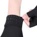 ITODA Compression Wrist Brace Gloves - Fingerless Hand Support for Sleep Sports & Typing - Elastic Non-Slip Thumb Wrap in Black - Buy Online on GoSupps.com