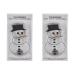 Reusable pocket warmer pocket oven heat pad up to 55 degrees snowman shape can be used multiple times by boiling 2
