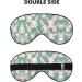 Bunny Cute Print Double-Sided Eye Mask | Soft Light Blocking for Better Sleep Quality - Shop Internationally - Buy Online on GoSupps.com