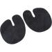 Enhanced Comfort Black Leather Forefoot Pads - Easy to Use Flip Flops Protection for Sandals & Slippers | International Shipping - Buy Online on GoSupps.com