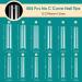 Adonafy 504 Pieces Extra Long XXL C Curve Acrylic Nail Tips 12 Sizes Half Cover False Nails for DIY Nail Enhancement EU4-041 - Buy Online on GoSupps.com