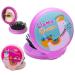 Gifton - Cute Llama Travel Pocket Compact Mirror Brush - Novelty Model 2023 - Birthday Present Gift for Women Girl Her Lady Mum Teens Christmas Stocking Filler (1 Supplied)