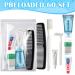 60 Set Travel Convenience Toiletry Kit - Bulk Personal Hygiene Kits & Care Packages with Reusable Bag for Men - Ideal for Charity & Homeless Support - Buy Online on GoSupps.com