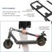 Rear Shelf for Segway Ninebot Max G30 G30LP Electric Scooter - Heavy Duty Cargo Rack Accessory made with Thickened Steel - Buy Online on GoSupps.com