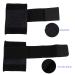 Buy Sports Wristband Brace - Elastic Nylon Sweatbands for Gym Football & Workouts - Carpal Tunnel Relief - Black Fitness Wrist Bands - Buy Online on GoSupps.com