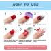 Gel Remover for Nails - 15ML Professional Gel Nail Polish Remover with Cuticle Pusher and Nail Polish Scraper Soak-Off Gel Nail Polish Kit Quick & Easy Peel Off Nails Polish In 2-5 Minutes 01 - Buy Online on GoSupps.com