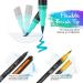 Hethrone 100 Colors Dual Tip Brush Pens Set for Adult Coloring, Calligraphy & Drawing - Fine Tip Art Markers for Painting & Lettering (Black) - Buy Online on GoSupps.com
