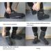 Frelaxy Waterproof Bicycle Overshoes for Rain Protection | Adjustable Velcro & Reflector Strips | Size 36-39 - Buy Online on GoSupps.com