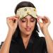 Haskirky Light Blocking Eye Mask | Breathable & Adjustable for Men and Women | Ideal for Travel, Yoga, Meditation, Office, and Deep Sleep | Sunflowers Plaid Design - Buy Online on GoSupps.com