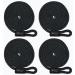 Extreme Max BoatTector Solid Braid MFP Fender Line 4-Pack - 3/8 x 5', Black - Buy Online on GoSupps.com