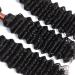 Angie Queen 20 Inch Brazilian Virgin Deep Wave Hair Extension - Natural Black Color - Buy Online on GoSupps.com