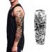 19Pcs Wolf Scorpion Full Arm Half Sleeve Fake Temporary Tattoo Sticker Set for Men - Buy Online on GoSupps.com