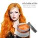 Temporary Hair Wax Color | Washable Orange Hair Styling Cream for Men & Women | Natural Ingredients 120g - Buy Online on GoSupps.com
