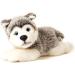 Buy Uni-Toys Husky Puppy Plush Toy - 23 cm Cuddly Grey Dog - International Shipping Available - Buy Online on GoSupps.com
