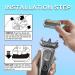 Buy Series 9 Pro 94M Electric Shaver Head - Compatible with Braun 9290cc 9291cc 9370cc & More - Premium Replacement Accessories - Buy Online on GoSupps.com