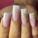 AddFavor Medium Square Press on Nails - 120pcs Pink White Gradient Fake Acrylic Nails for Women & Girls | Stylish & Easy Application - Buy Online on GoSupps.com