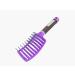 UltimateBrush Curved Vented Hair Brush,Vent Brush, Styling for Thick Long Hair, Detangling Massage Brush for Women or Men, Fast Drying Blow Dryer Brush WetDry (Purple), 1 Count (Pack of 1)