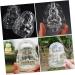 TEHAUX 4 pcs Fruit Forming Watermelon Shape Growth Ginseng Tiny Melon Shaping Diy Tool Cucumber Duddha Transparentx2pcs 10x7cmx2pcs - Buy Online on GoSupps.com