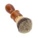 Men razor brush home hairdressing salon ergonomic resin grip soft hair shaving brush facing facial care tool comfortable compact for the home use of men