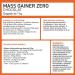 MASS GAINER ZERO +71% Glucides Bi-Sources 22% Prot ines Prise de Masse Rapide Gain de poids et Masse Musculaire - 7kg - Saveur Chocolat - Eric Favre - Buy Online on GoSupps.com