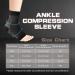 Bella Sports Ankle Bandage for Men & Women - Alleviate Heel Spur Plantar Fasciitis & Foot Pain | Compression Socks for Fitness | L/XL EU38-41 Black & Gray - Buy Online on GoSupps.com