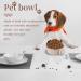 Stainless Steel Pet Crate Bowls - Removable Hanging Food and Water Bowls for Dogs, Cats, and Small Animals (Grey A) - Buy Online on GoSupps.com