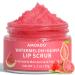 AMOADO Dark Lip Scrub Watermelon and Guava Exfoliating Scrub for Soft Smooth Lips Exfoliating and Moisturizing for Dry and Chapped Lips Natural Lip Care 35g