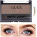 Eyebrow Makeup - Natural g Eyebrow Powder Kit - Waterproof Trio Kit for Photography Wedding Outdoor Guanglu Light Brown - Buy Online on GoSupps.com