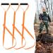 Orange Deer Towline Set with Comfortable Handle - Ideal for Dragging Wood and Large Animals - Hunters Essential Tool - Buy Online on GoSupps.com