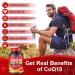 CoQ10 400mg - High Absorption Coenzyme Q10 with PQQ Shilajit & Vitamin E | Powerful Antioxidant for Heart & Brain Health | 120 Veggie Capsules - International Shipping - Buy Online on GoSupps.com