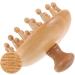 Beavorty 4-Piece Wooden Massage Comb Set - Beech Hairbrush for Scalp Relief Tension Release & Comfort | Wide Tooth & Curved Design for Women - Buy Online on GoSupps.com