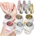 Whnbuij Enmel Gel Enamel with Platinum Chrome Shine | 6 Nail Colors with Vivid Luminosity | DIY Manicure Kit Daily Use Travel Look and Festive Style.