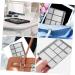 SOIMISS Palette M tallique pour Fard Paupi res Vide Magn tique 2 Pi ces 10 Compartiments avec Couvercle Transparent pour Maquillage Professionnel et Usage Quotidien - Buy Online on GoSupps.com