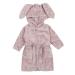 M sli by Green Cotton Baby Girl Bathrobe Bunny 86 Nightingale