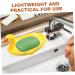 Amosfun Ceramic Swan Soap Dish Travel Soap Case Soap Dispenser Cute Shower Organizer Travel Ceramic Soap Holder Self Soap Container Self Draining Soap Dish Soap Dish for Shower Little Duck Yellow 15X10.5X9CM - Buy Online on GoSupps.com