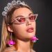 amangul Vintage Inspired 70s Disco Headband Sunglass Earrings Set Perfect for Parties and Dance Clubs - Buy Online on GoSupps.com