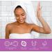 Spa Sciences NERA Powered Shower Brush - 3-in-1 Back & Body Brush for Exfoliation, Cleansing, Massaging - All Skin Types - Includes Loofah, Pumice Stone - USB Charging - Buy Online on GoSupps.com