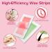 Zimtty Wax Strips 72 Count - At-Home Hair Removal Kit for Women & Men - Body and Bikini Waxing Strips for Arms, Legs, Face, Underarms - Easy Hair Removal Solution - Buy Online on GoSupps.com