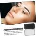 SOESFOUFU eyebrow makeup drawing paste brow mapping tool brow contour paste aluminum box 1 count (Pack of 1) Black - Buy Online on GoSupps.com