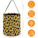 ZOPIPUQD Sunflower Cow Halloween Bucket Candy Tote Bags Trick Or Treat Bags Decor Gifts for Adults Boys Girls - Buy Online on GoSupps.com