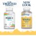 SOLARAY Vitamin C 500mg Timed-Release | Immune System Support with Rose Hips, Acerola & Bioflavonoids | 250 VegCaps - Buy Online on GoSupps.com