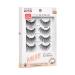 KISS My Lash But Better Fake Eyelashes Multipack - 4-Pair Pack | Lightweight, Reusable, Contact Lens Friendly, Voluminous & Comfortable - 8 Total - Buy Online on GoSupps.com